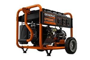 Generac 6500E portable generator