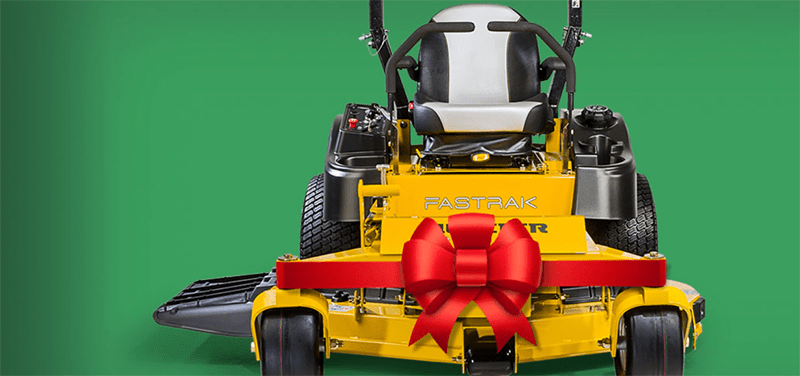 lawn mower for Christmas