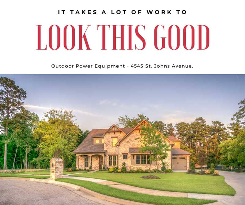 What outdoor power equipment do I need?