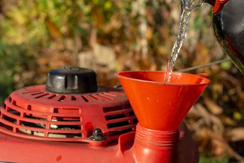 What is the best fuel for outdoor power equipment?